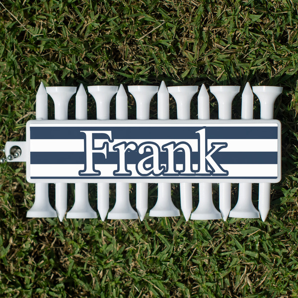 Custom Horizontal Stripe Golf Tees & Ball Markers Set (Personalized)