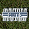 Horizontal Stripe Golf Tees & Ball Markers Set (Personalized)