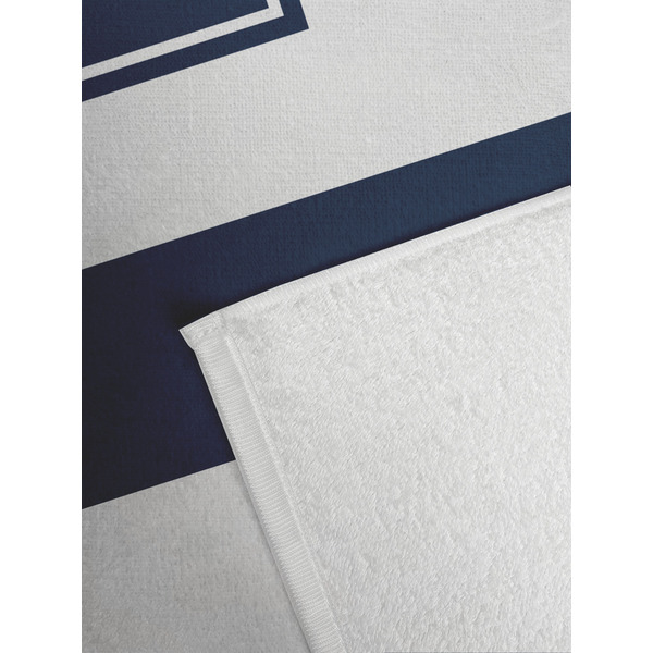 Horizontal Stripe Golf Towel - Detail