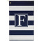 Horizontal Stripe Golf Towel - Poly-Cotton Blend - Small w/ Initial