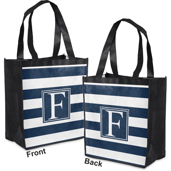 Horizontal Stripe Grocery Bag - Apvl