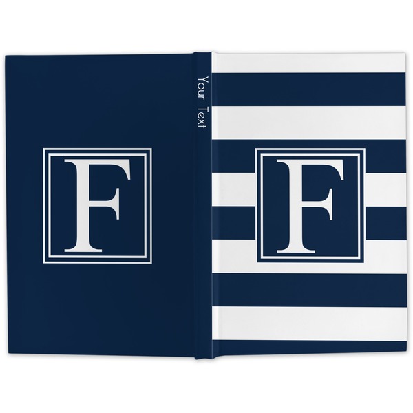 Horizontal Stripe Hard Cover Journal - Apvl