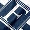 Horizontal Stripe Hooded Baby Towel- Detail Close Up