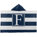 Horizontal Stripe Kids Hooded Towel (Personalized)