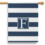 Horizontal Stripe 28" House Flag (Personalized)