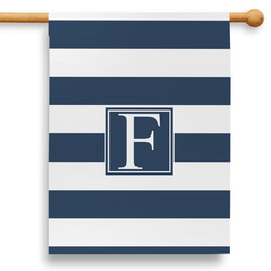 Horizontal Stripe 28" House Flag (Personalized)
