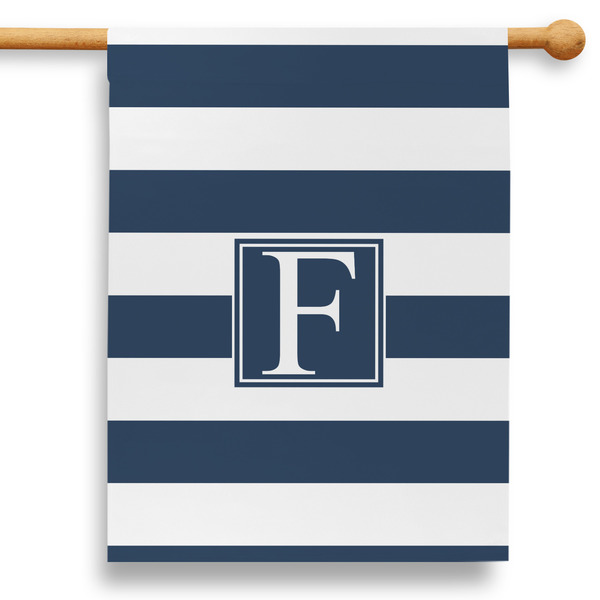 Custom Horizontal Stripe 28" House Flag - Single Sided (Personalized)