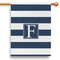 Horizontal Stripe 28" House Flag (Personalized)