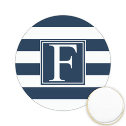 Horizontal Stripe Printed Cookie Topper - 2.15" (Personalized)