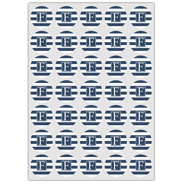 Horizontal Stripe Icing Circle - XSmall - Set of 35