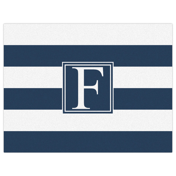 Horizontal Stripe Indoor / Outdoor Rug - 6'x8' - Front Flat