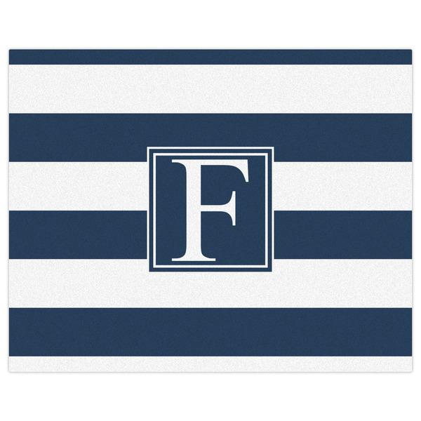 Horizontal Stripe Indoor / Outdoor Rug - 8'x10' - Front Flat