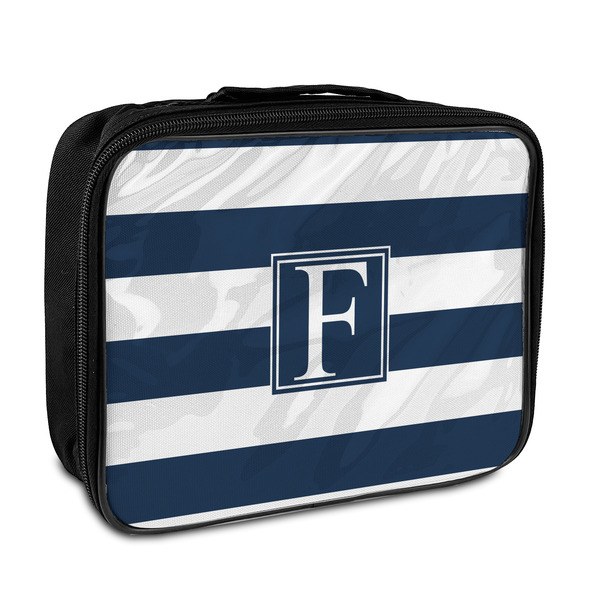 Custom Horizontal Stripe Insulated Lunch Bag (Personalized)