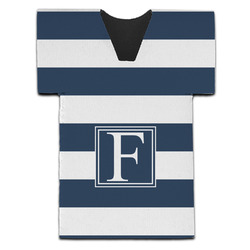 Horizontal Stripe Jersey Bottle Cooler (Personalized)