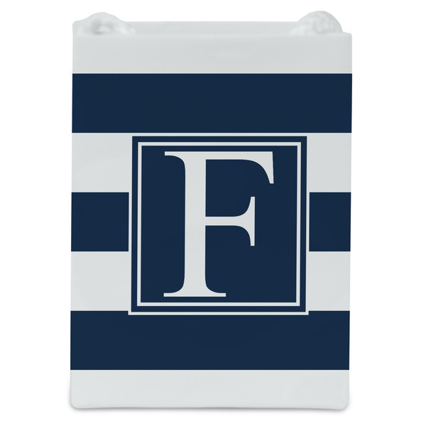 Horizontal Stripe Jewelry Gift Bag - Gloss - Front