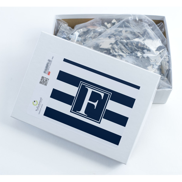 Horizontal Stripe Jigsaw Puzzle 500 Piece - Box