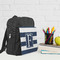 Horizontal Stripe Kid's Backpack - Lifestyle