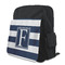 Horizontal Stripe Preschool Backpack (Personalized)