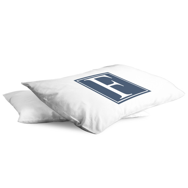Horizontal Stripe King Pillow Case - TWO (partial print)