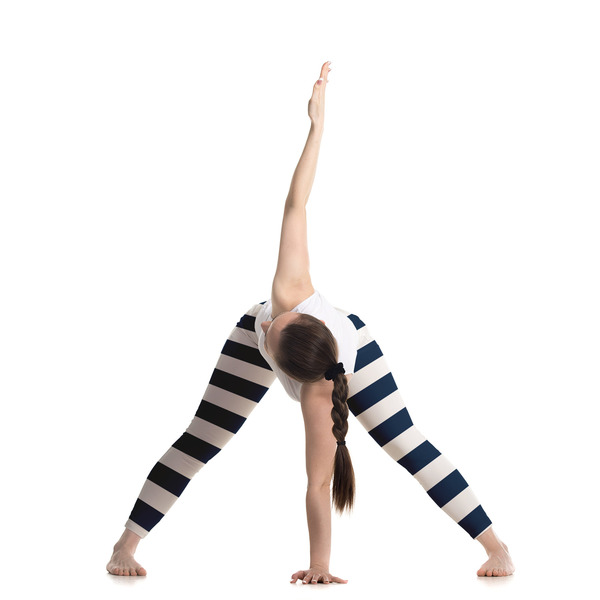 Horizontal Stripe Ladies Leggings - LIFESTYLE