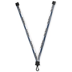 Horizontal Stripe Lanyard (Personalized)