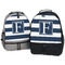 Horizontal Stripe Large Backpacks - Both