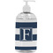 Horizontal Stripe Plastic Soap / Lotion Dispenser (16 oz - Large - White) (Personalized)