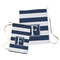 Horizontal Stripe Laundry Bag - Both Bags