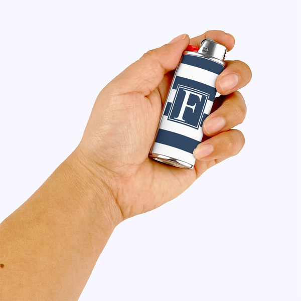 Horizontal Stripe Lighter Case - LIFESTYLE