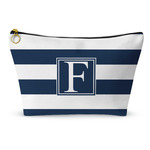 Horizontal Stripe Makeup Bag (Personalized)