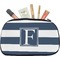 Horizontal Stripe Makeup / Cosmetic Bag - Medium (Personalized)