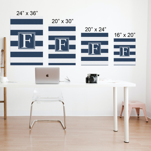 Horizontal Stripe Matte Poster - Sizes