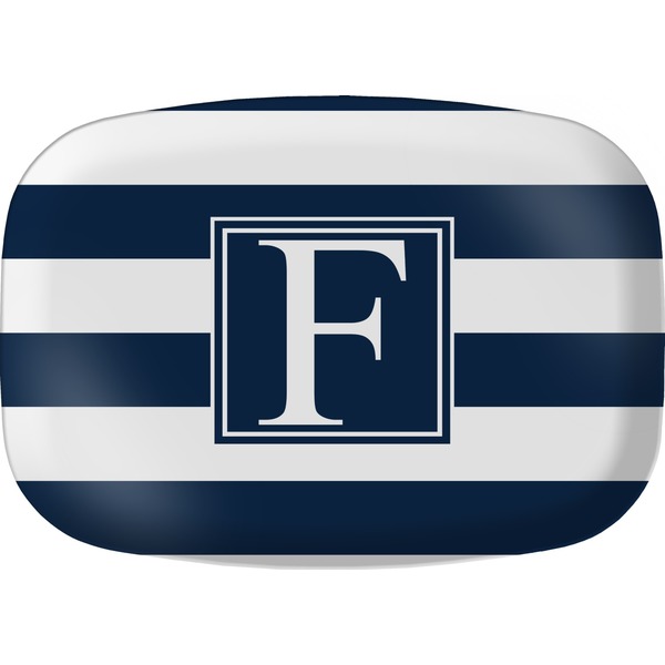 Custom Horizontal Stripe Melamine Platter (Personalized)