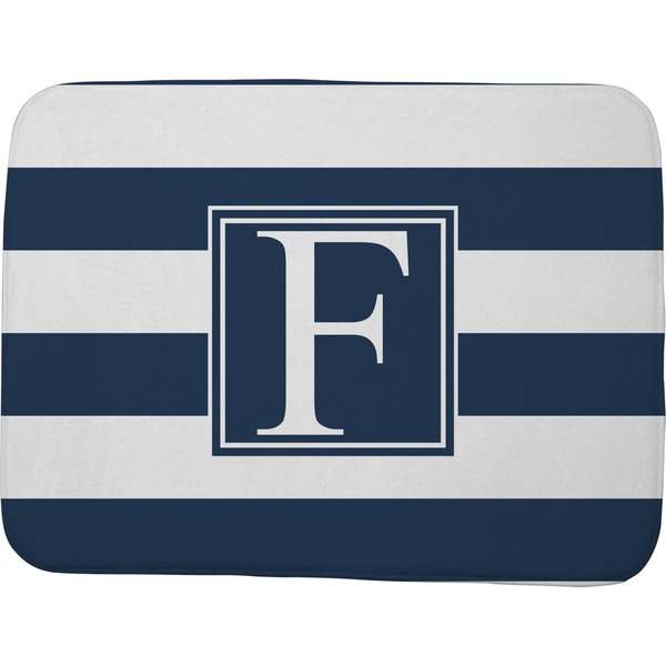 Horizontal Stripe Memory Foam Bath Mat 48 X 36