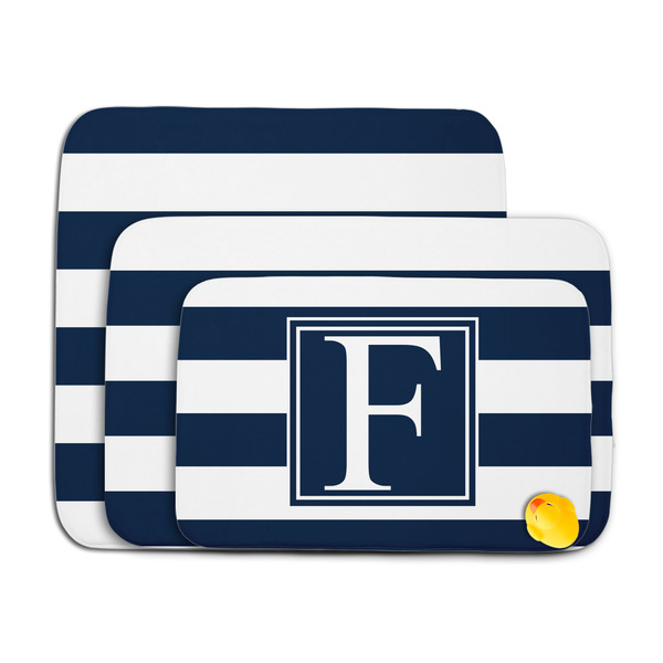 Horizontal Stripe Memory Foam Bath Mat - MAIN PARENT
