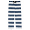 Horizontal Stripe Mens Pajama Pants - Flat
