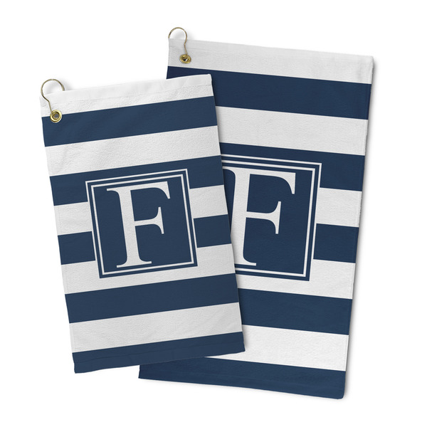 Horizontal Stripe Microfiber Golf Towel - PARENT/MAIN
