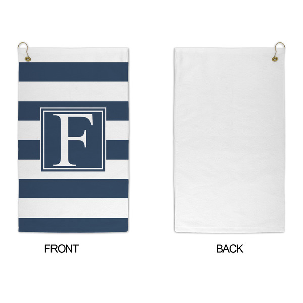 Horizontal Stripe Microfiber Golf Towels - APPROVAL