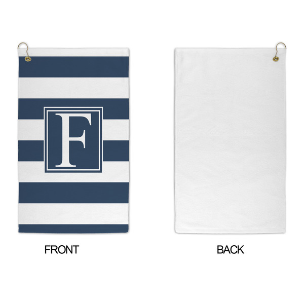 Horizontal Stripe Microfiber Golf Towels - APPROVAL