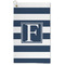 Horizontal Stripe Microfiber Golf Towel - Large (Personalized)