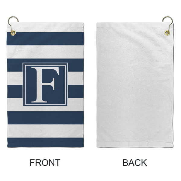 Horizontal Stripe Microfiber Golf Towels - Small - APPROVAL