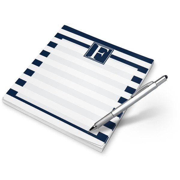 Custom Horizontal Stripe Notepad (Personalized)