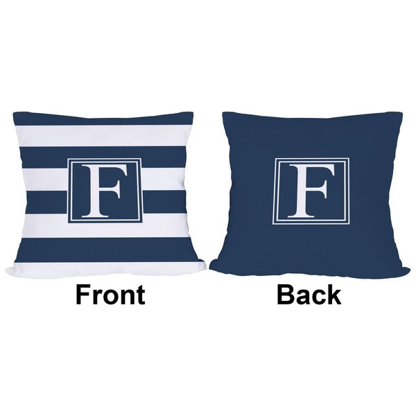 Horizontal Stripe Outdoor Pillow - 20x20