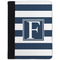 Horizontal Stripe Padfolio Clipboards - Small - FRONT