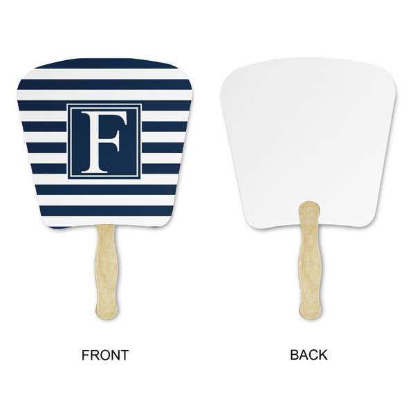 Horizontal Stripe Paper Fans - Approval