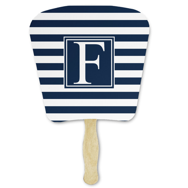 Custom Horizontal Stripe Paper Fan (Personalized)