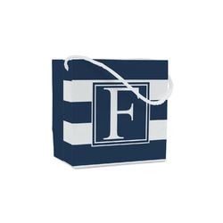 Horizontal Stripe Party Favor Gift Bags - Matte (Personalized)