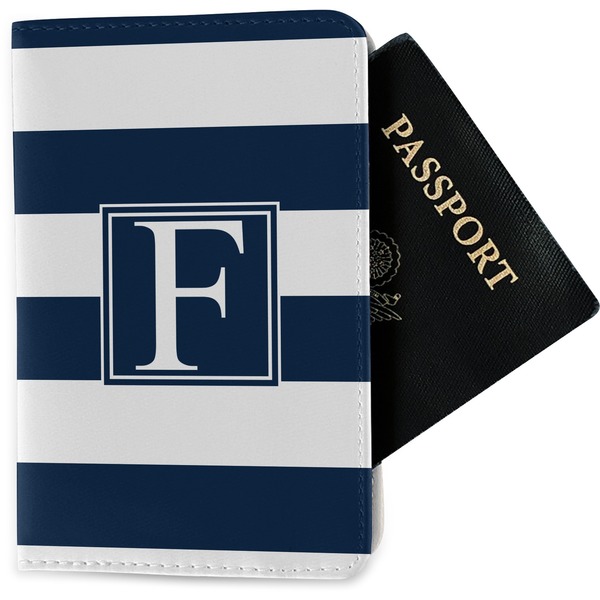 Custom Horizontal Stripe Passport Holder - Fabric (Personalized)