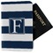 Horizontal Stripe Passport Holder - Fabric (Personalized)