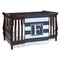 Horizontal Stripe Personalized Baby Blanket